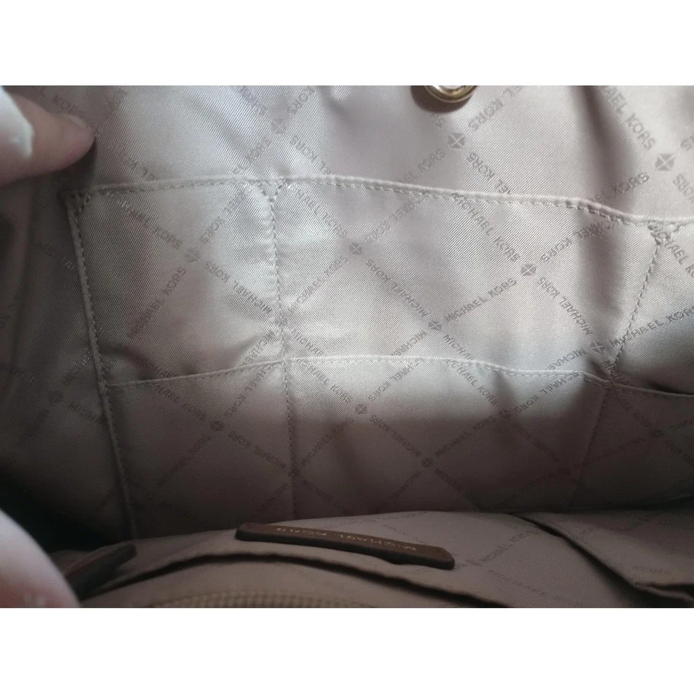 Michael Kors Tote Bag‎ Womens Large Saffiano Leather Shoulder Purse MK Charm